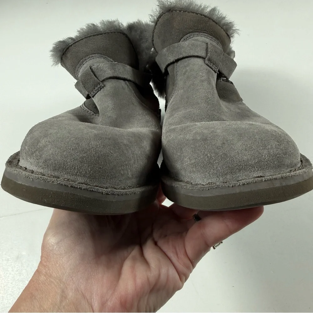 UGG Elisa Suede Sheepskin lined booties, 7